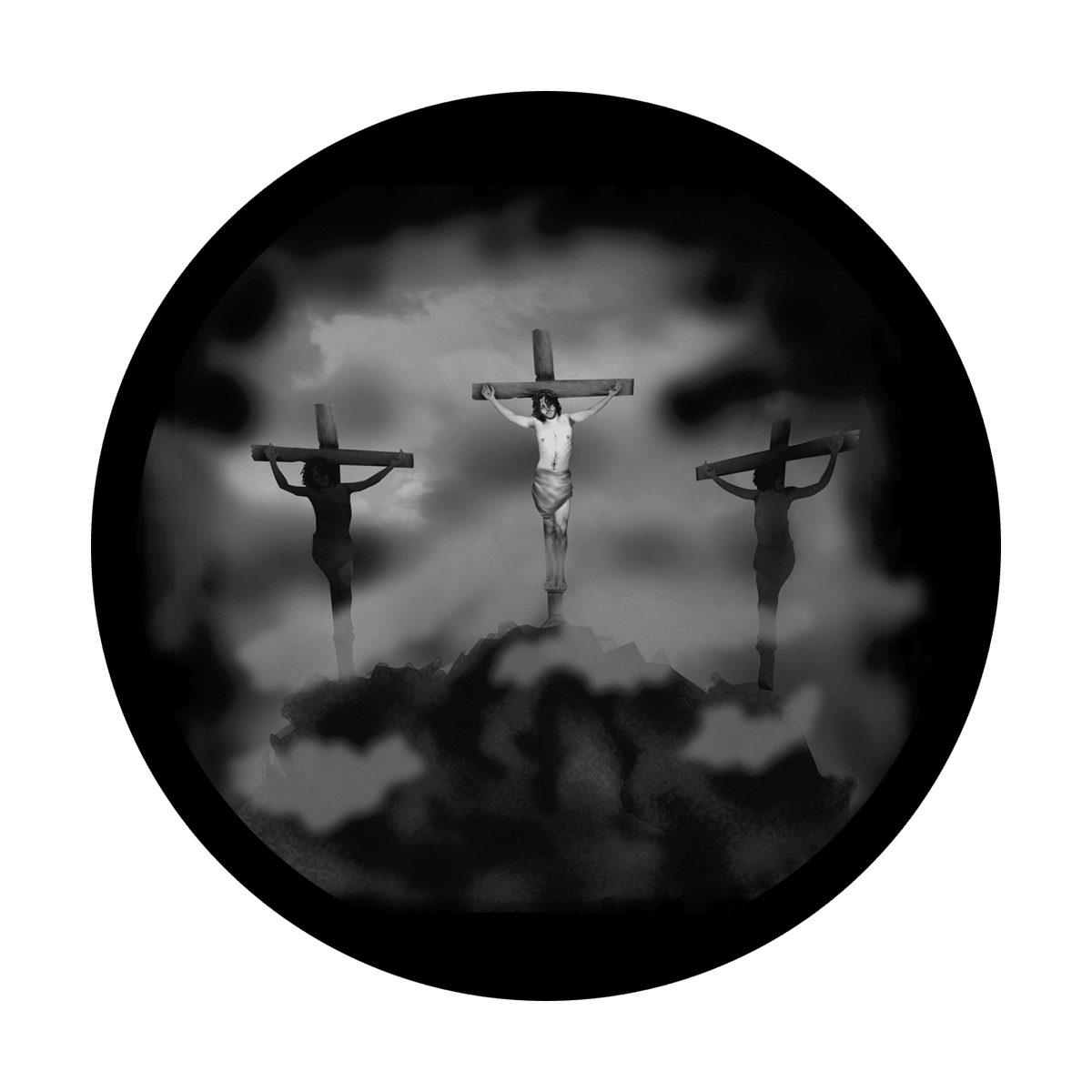 Jesus - Three Crosses - Apollo Gobos