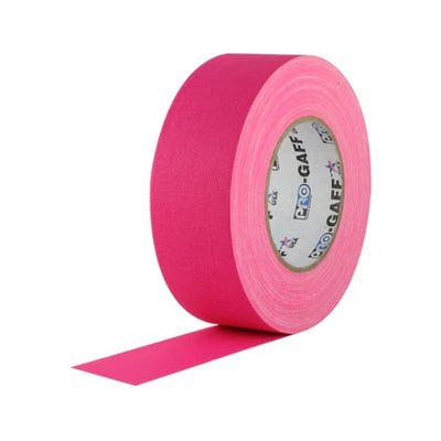 Tape - GAFFER 48mmX50m (2 inch) NEON PINK - Apollo Gobos