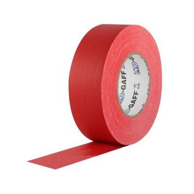 Tape - GAFFER 48mmX50m (2 inch) RED - Apollo Gobos