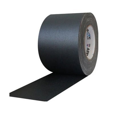 Tape - GAFFER 72mmX50m (4 inch) BLACK - Apollo Gobos