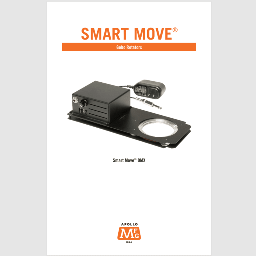 Smart Move DMX User's Manual - Apollo Gobos