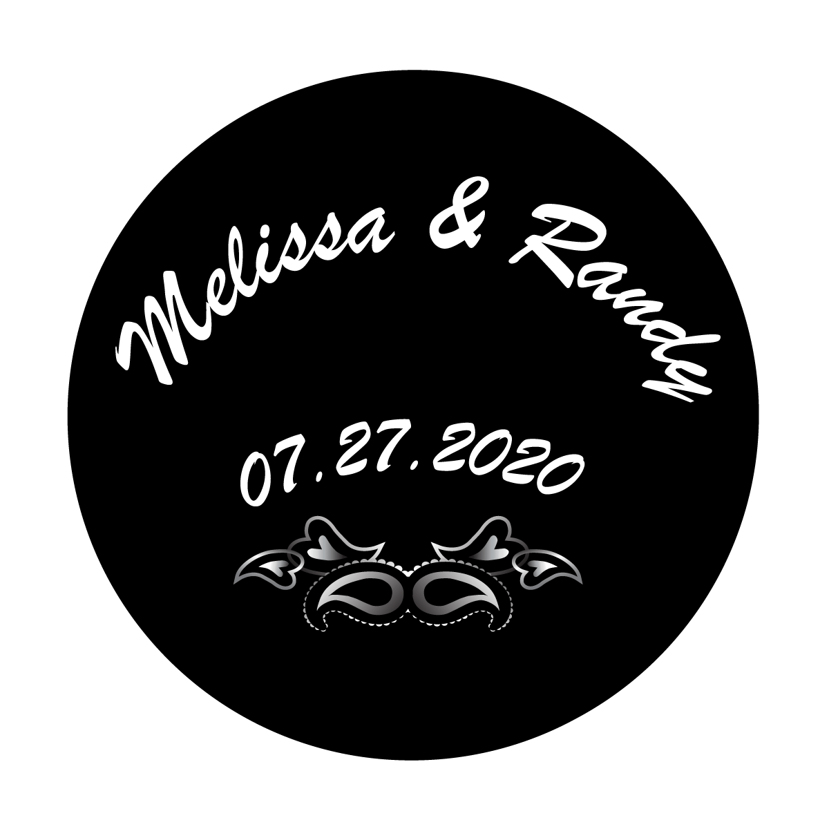 Heart Flourish - Brush Script MT Italic