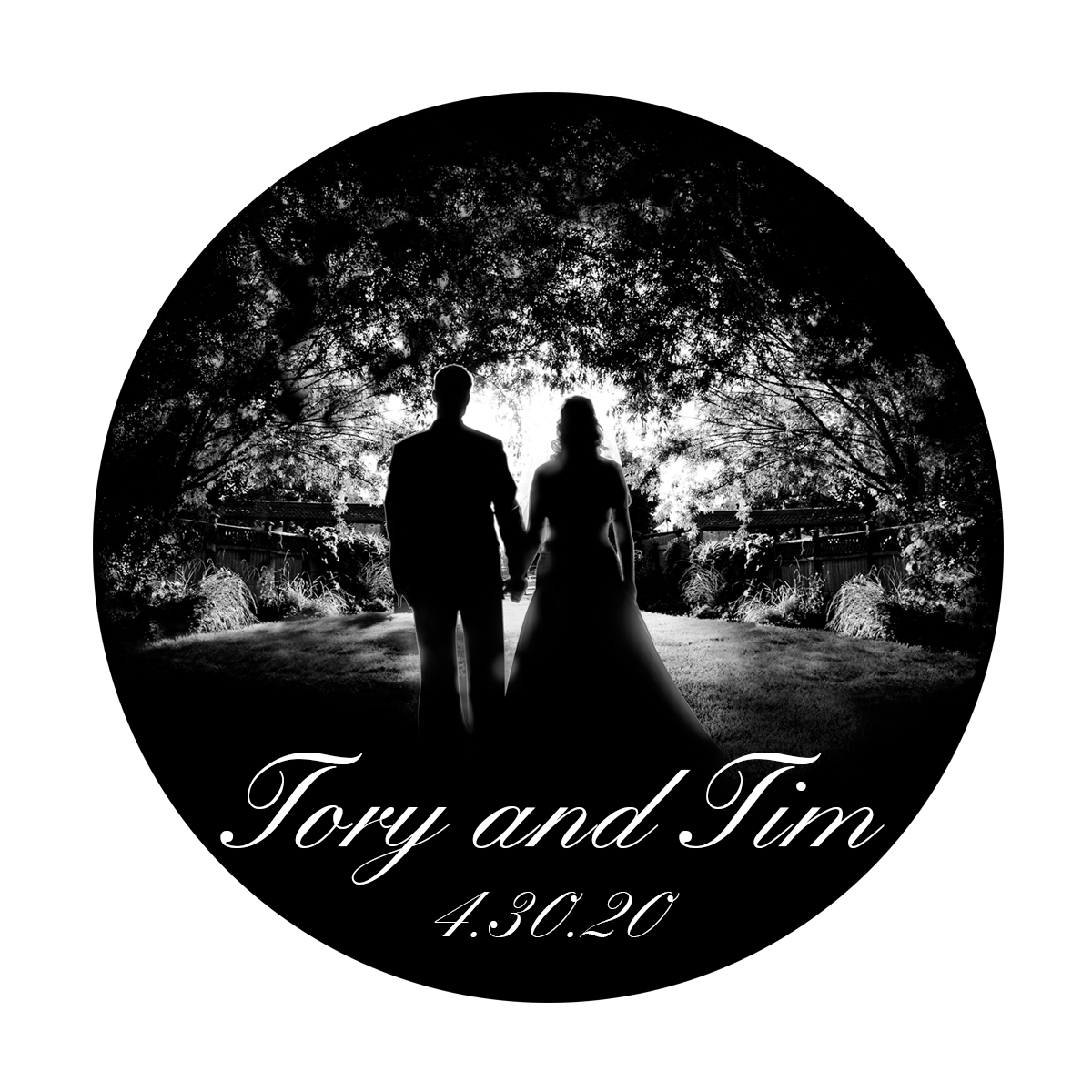 Couple in Garden - Hotpress