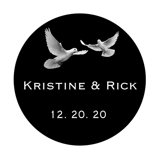 Doves Flying - Copperplate Gothic BT