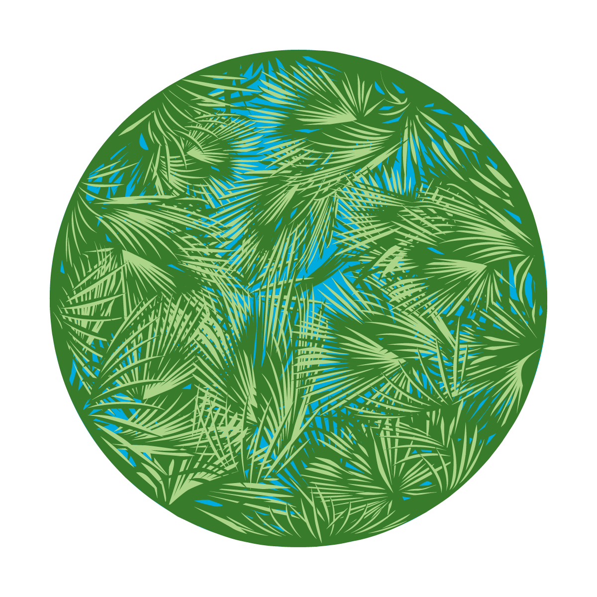 Breakup Palm Leaves