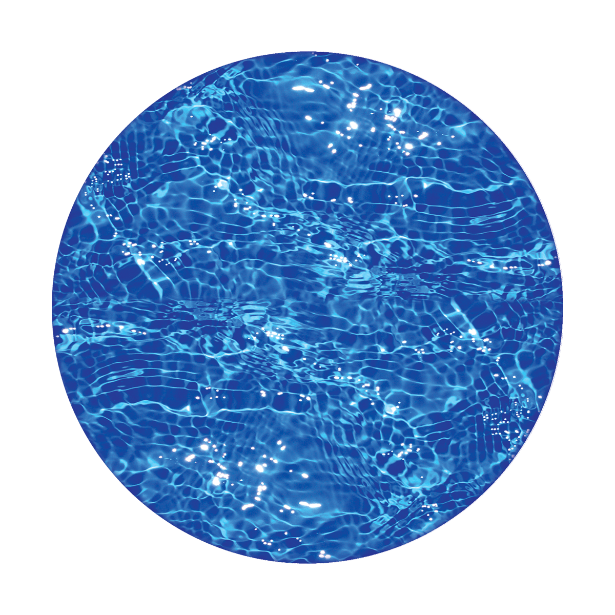 Blue Shimmering Water