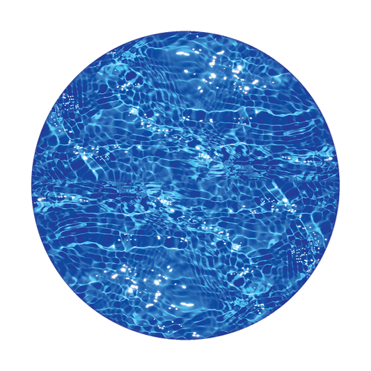 Blue Shimmering Water