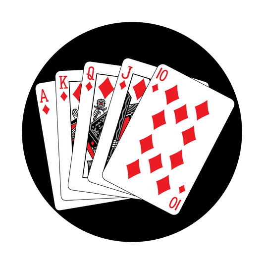 Straight Royal Flush Diamonds
