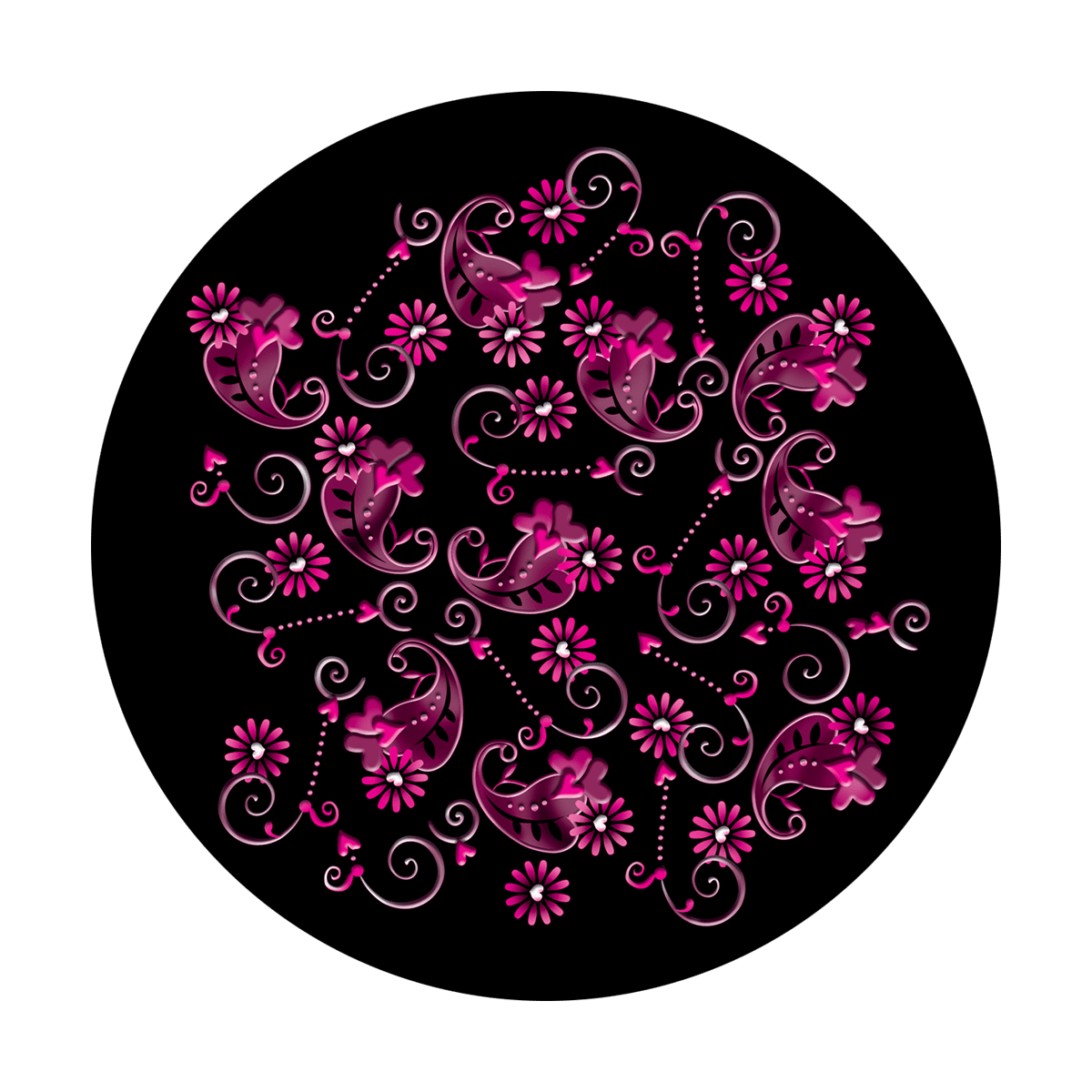 Pink Paisley