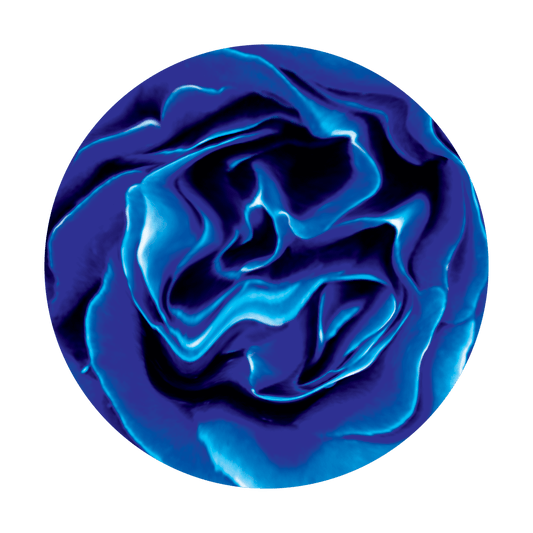 Blue Silk Rose