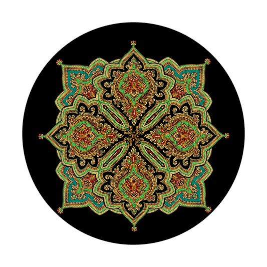 Intricate Indian Tile