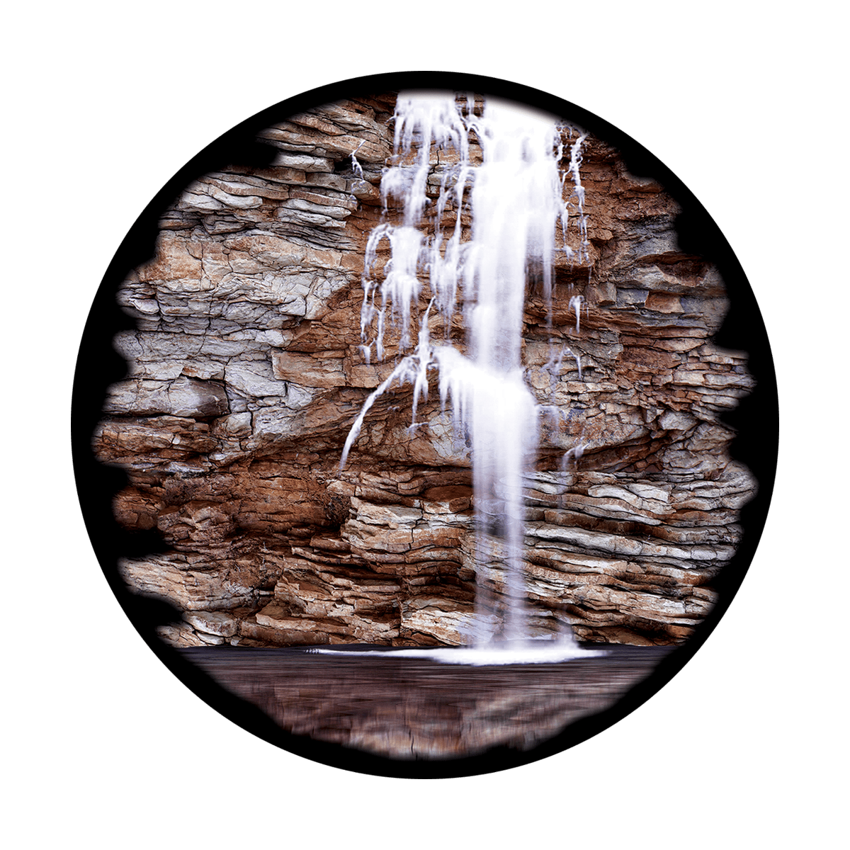 Peaceful Waterfall