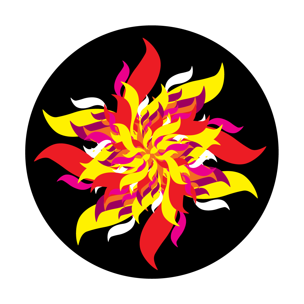 Tribal Flowers