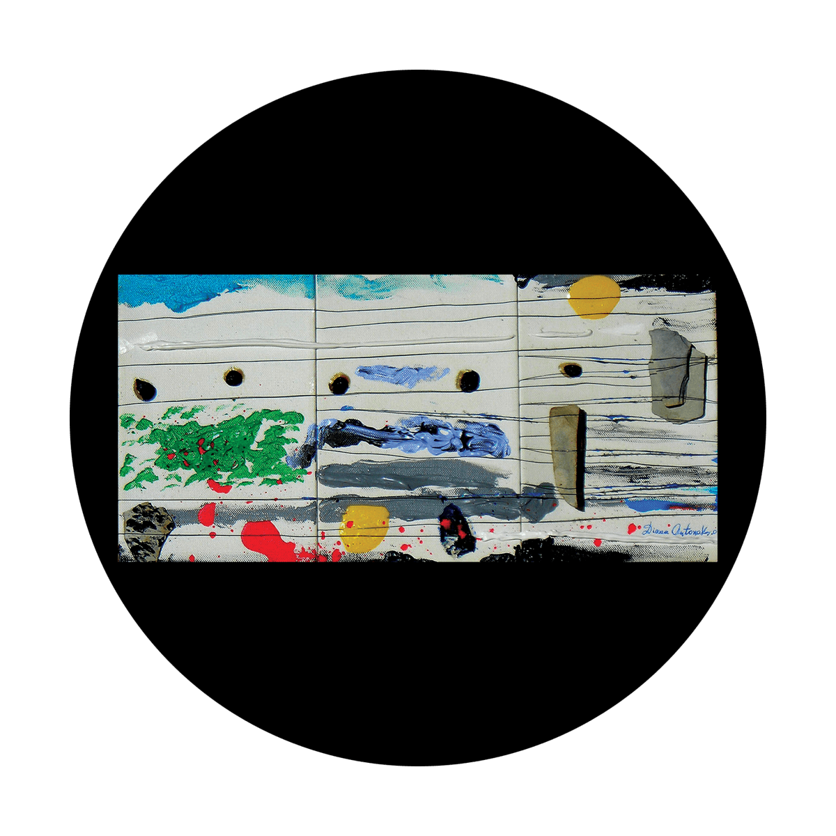 D. Antonakos - Abstract Painting