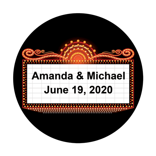 Names in Marquee - Arial