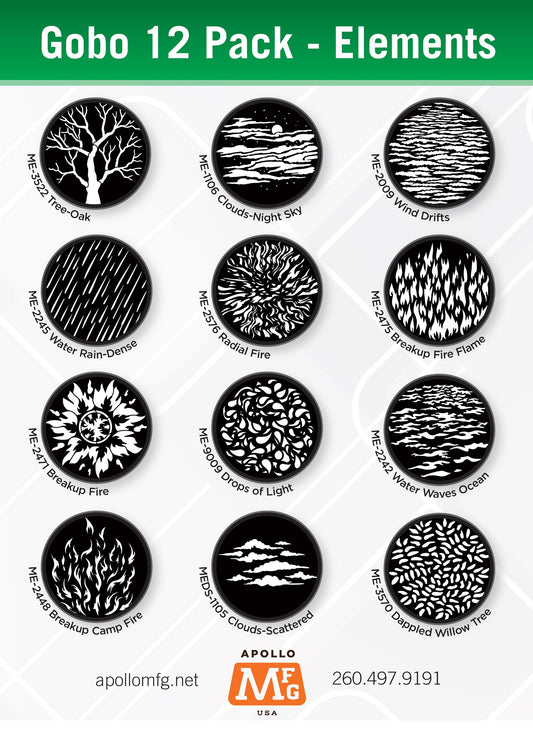 Gobo 12 Pack - Elements