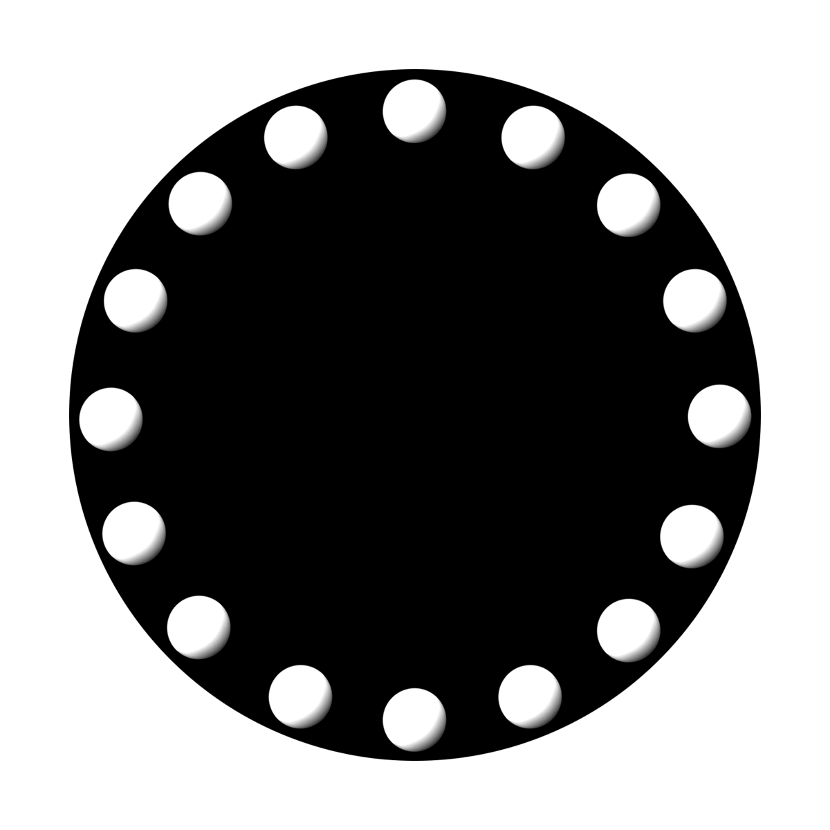 Sixteen Orbs