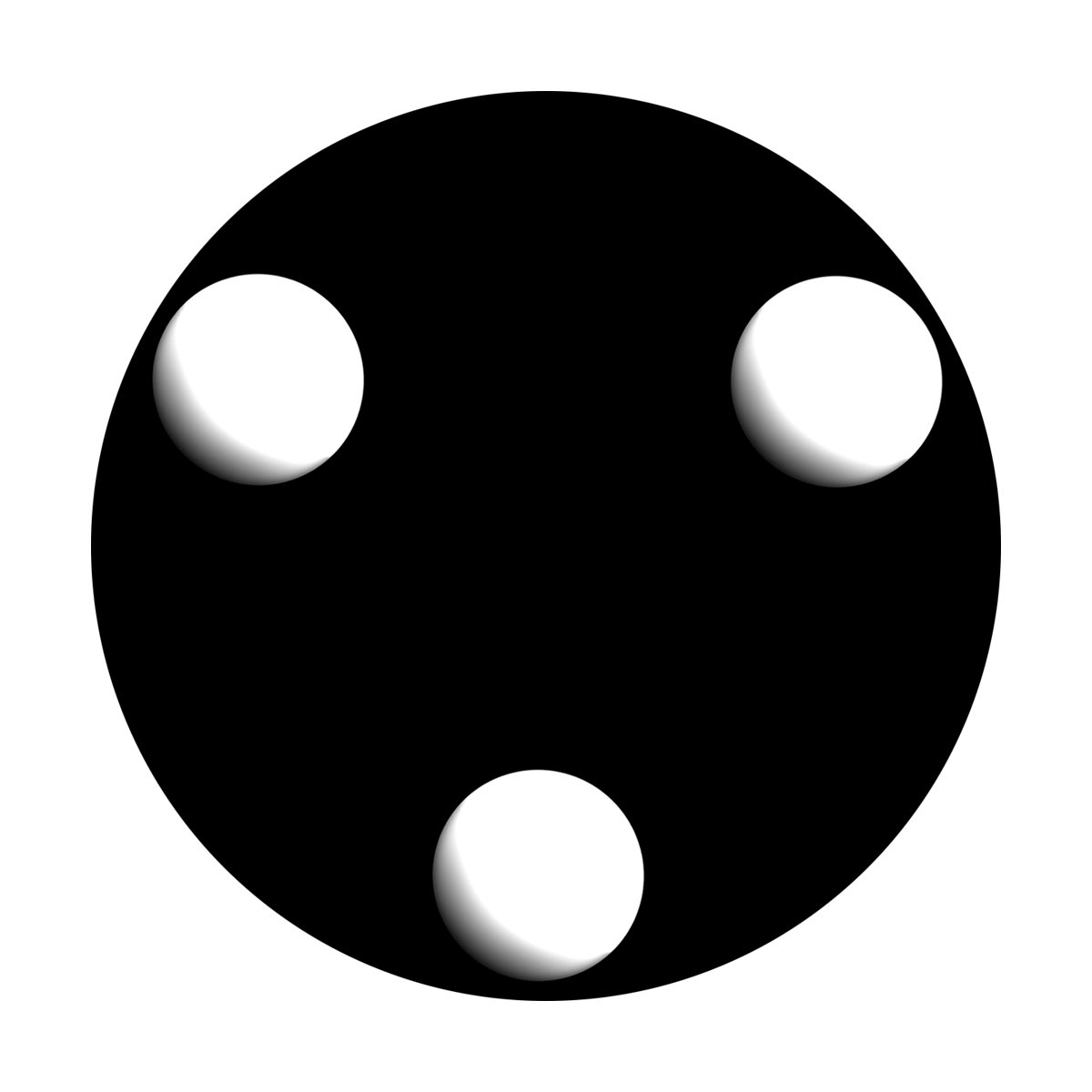 Three Orbs