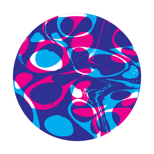 HE-2031 Cyan Lava and Magenta Lava