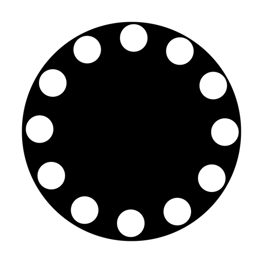 Dots in Circle Medium