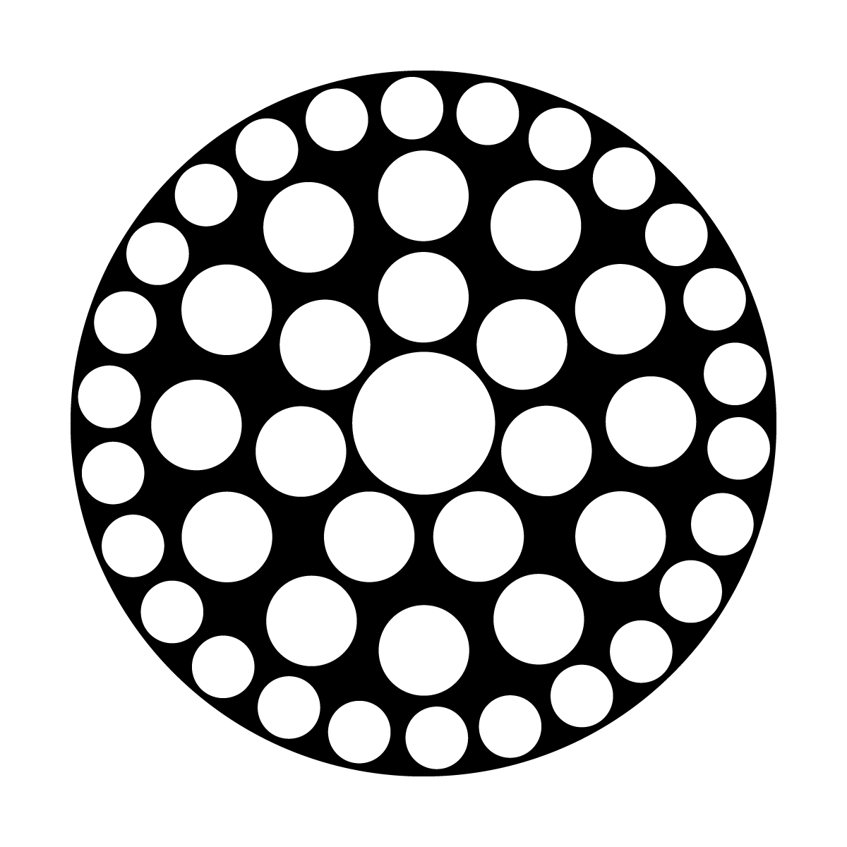 Dots Pattern Round