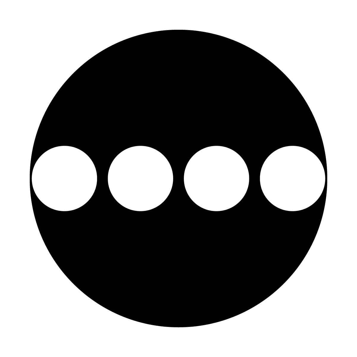 Dots Four in a Line