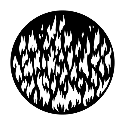 Breakup Fire Flames - Apollo Gobos