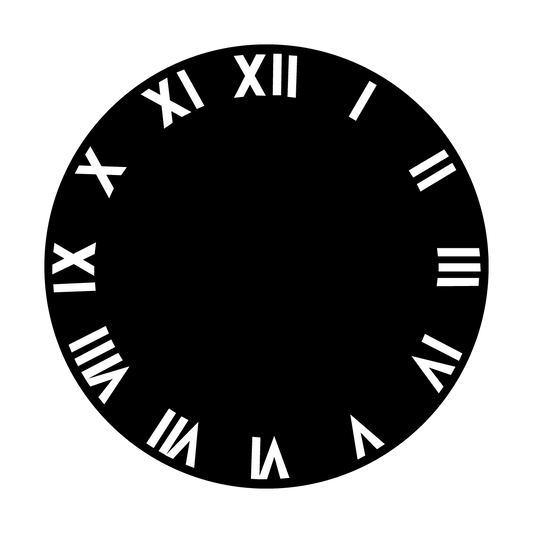 Clock Roman Numeral