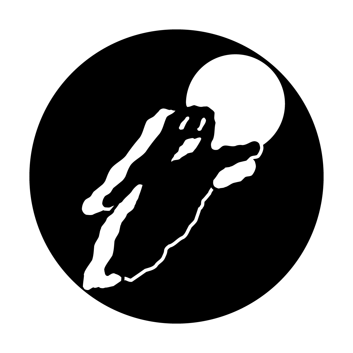 Ghost with Moon