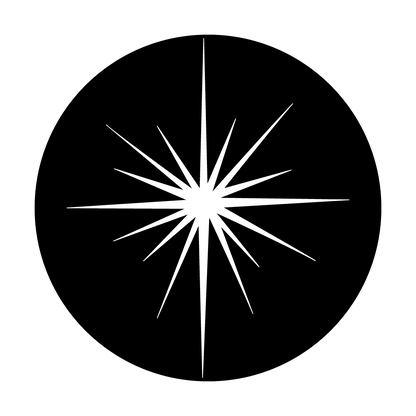 Christmas Star Thin - Apollo Gobos