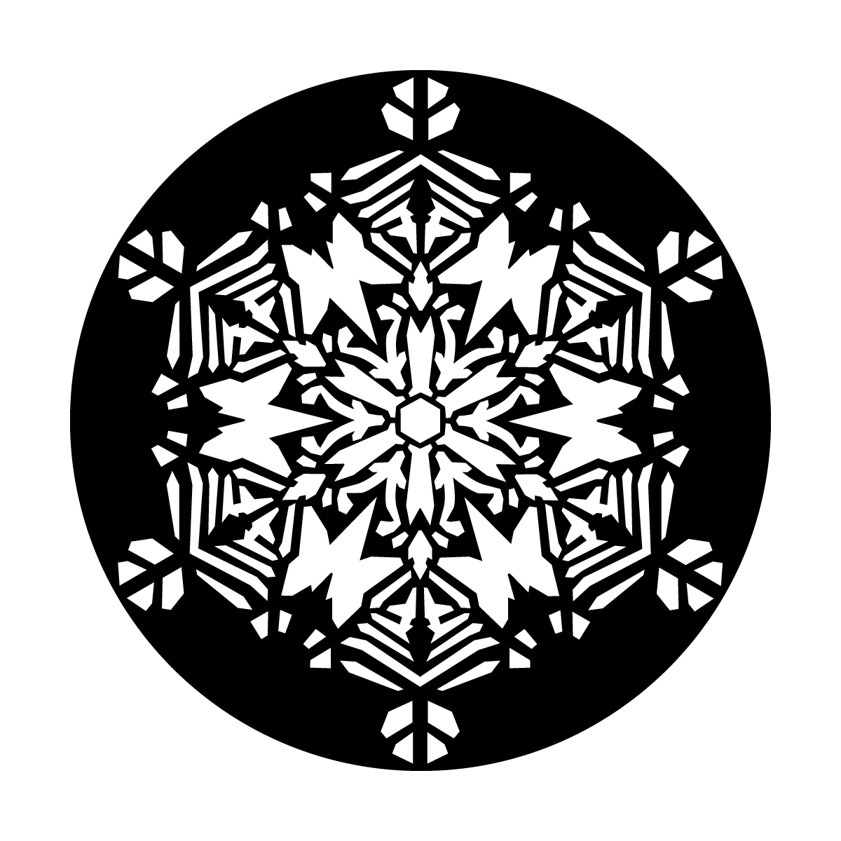 Snowflake Heavy Lace