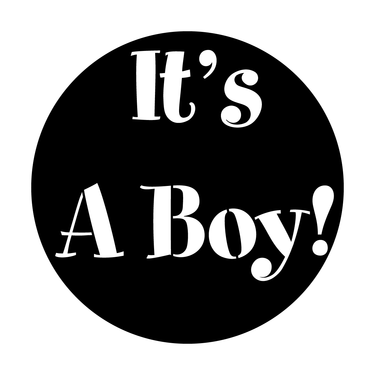 It's a Boy