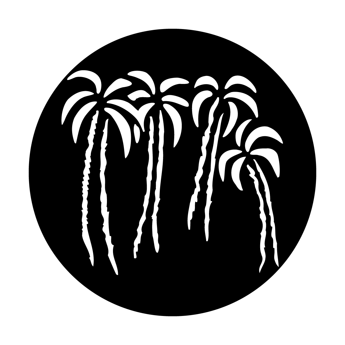 Trees Four Palms