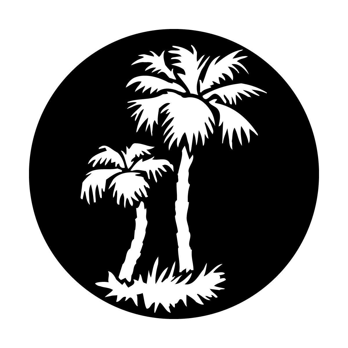 Trees Two Palms