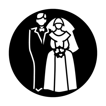 Wedding Couple B - Apollo Gobos