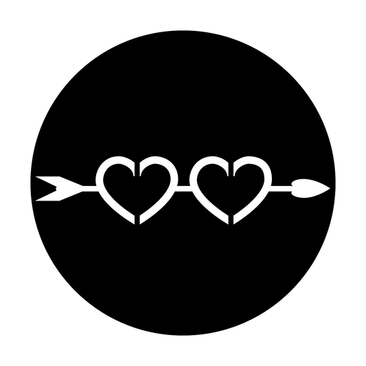 Double Hearts Divider