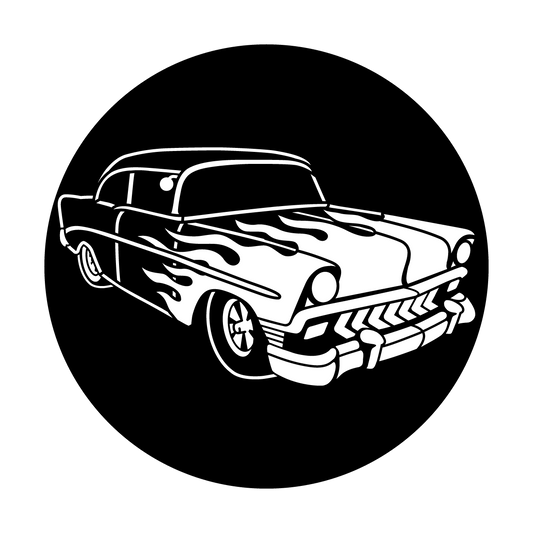 Flaming 50's Ford