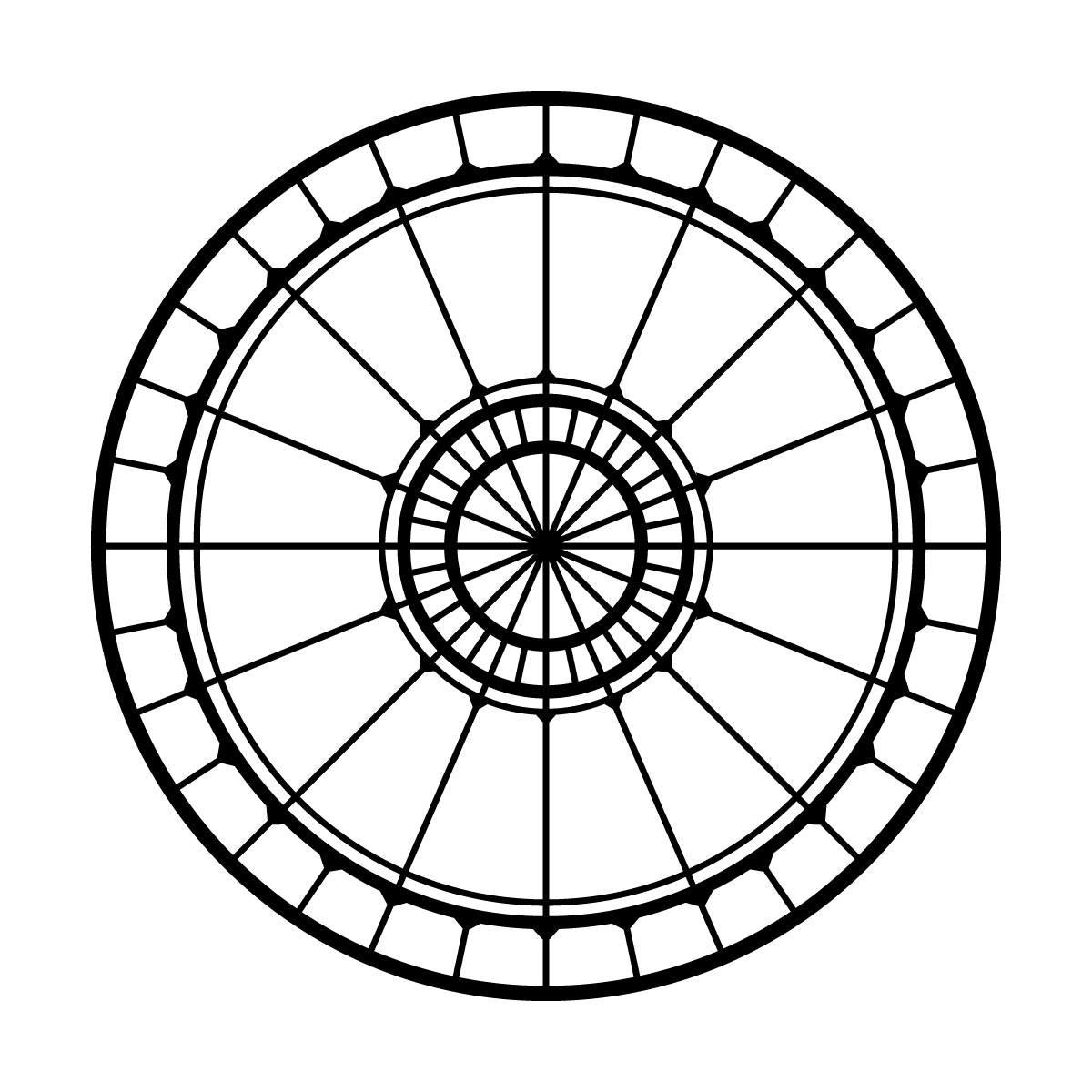 Modern Cathedral Window