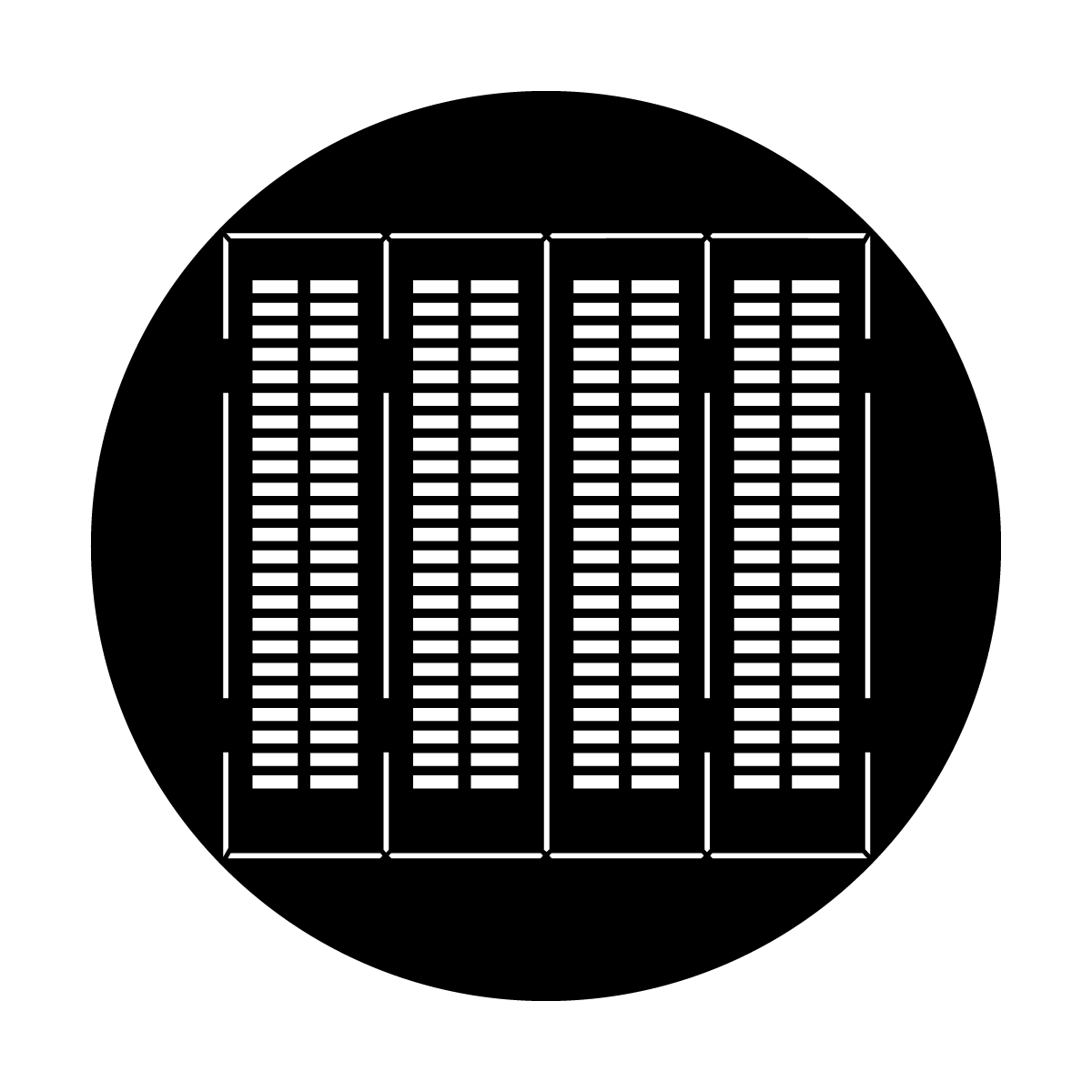 Window Shutters Closed