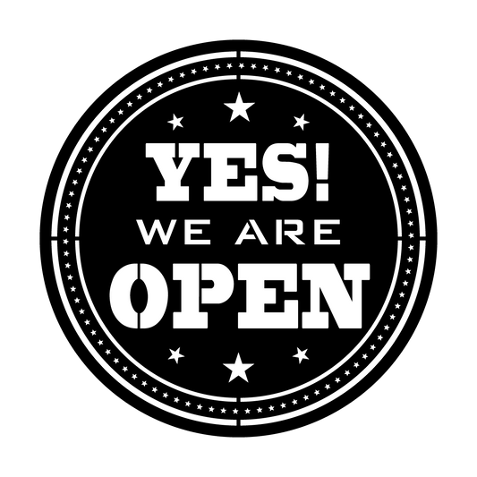 Yes We Are Open