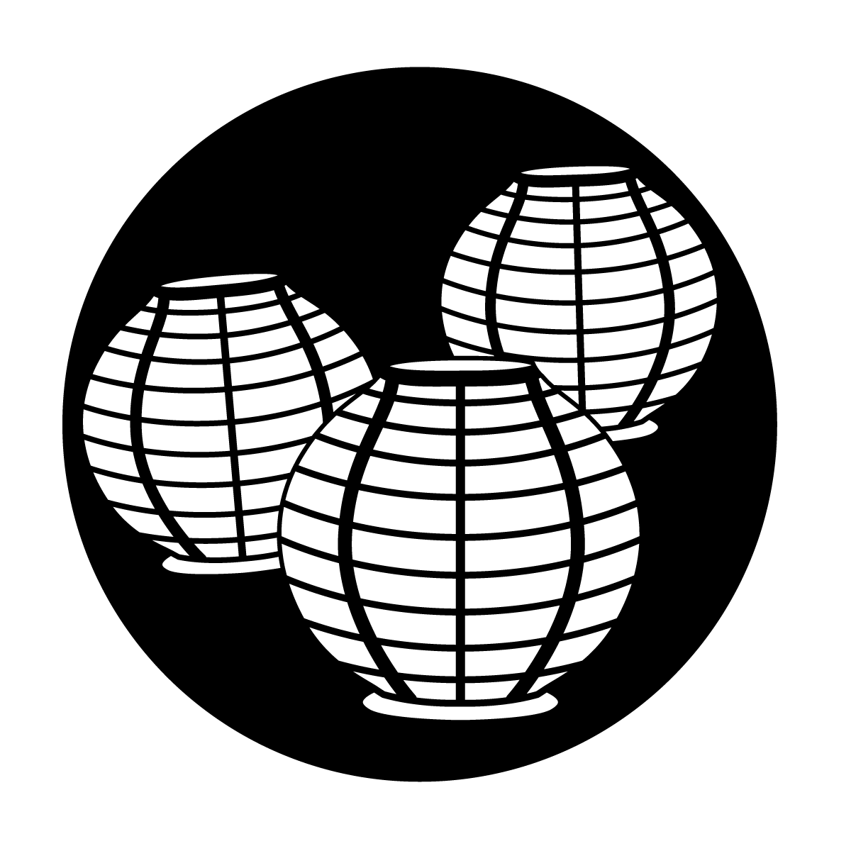 Three Paper Lanterns