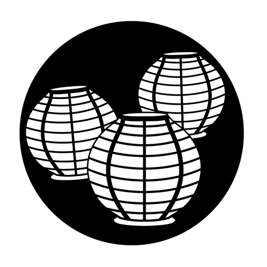 Three Paper Lanterns
