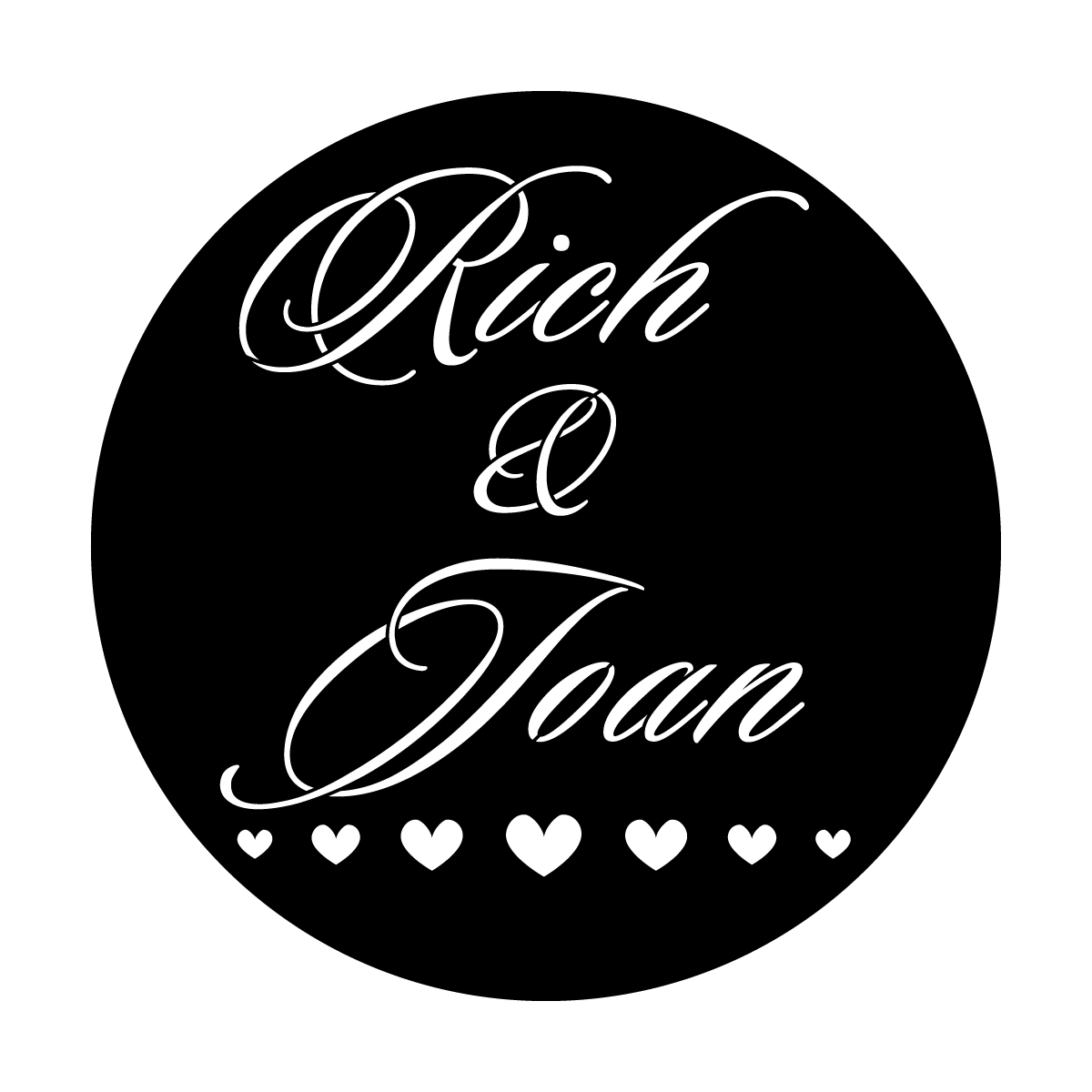 Hearts Divider - Sloop Script Two