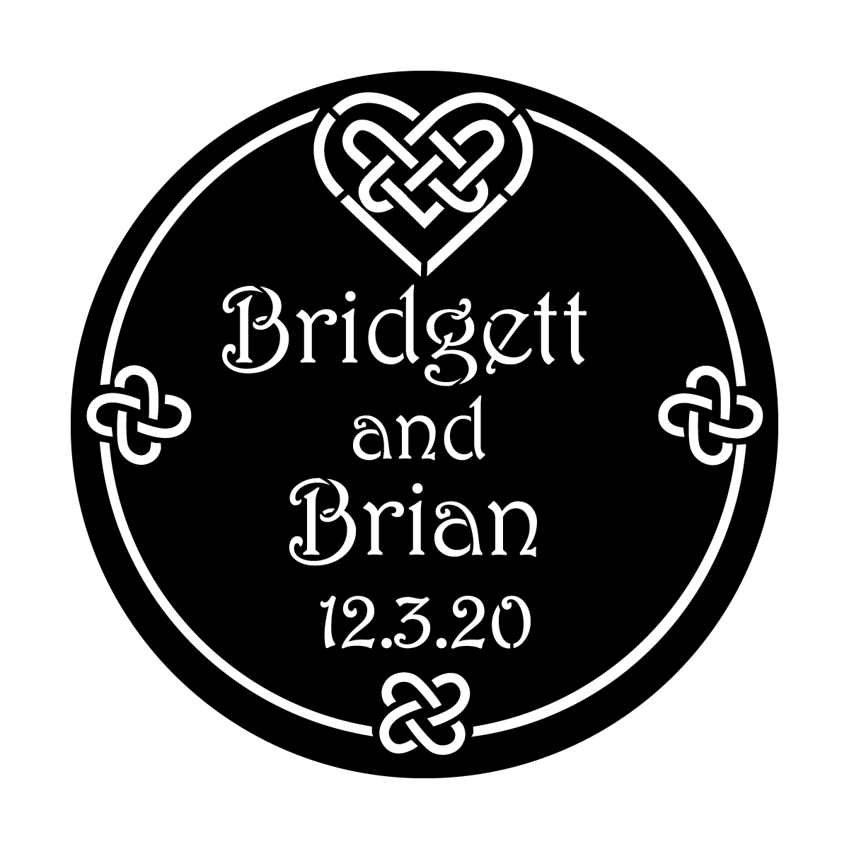 Celtic Knots and Heart - Harrington