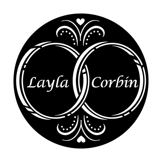Commitment Rings - Lucida Calligraphy Italic
