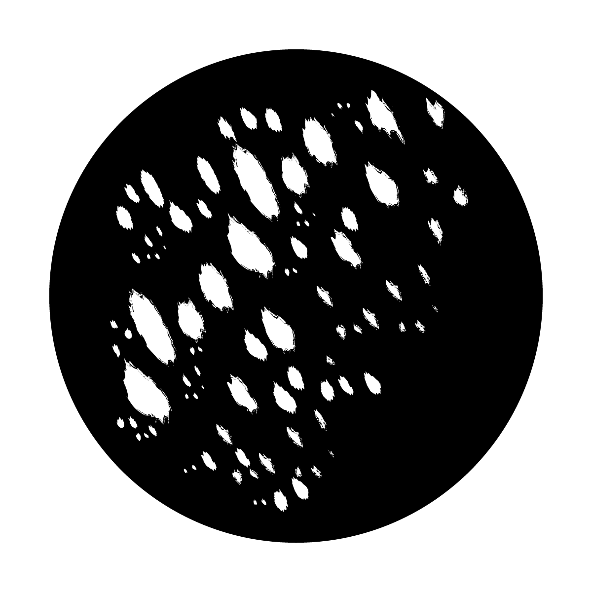 Brushed Water Droplets