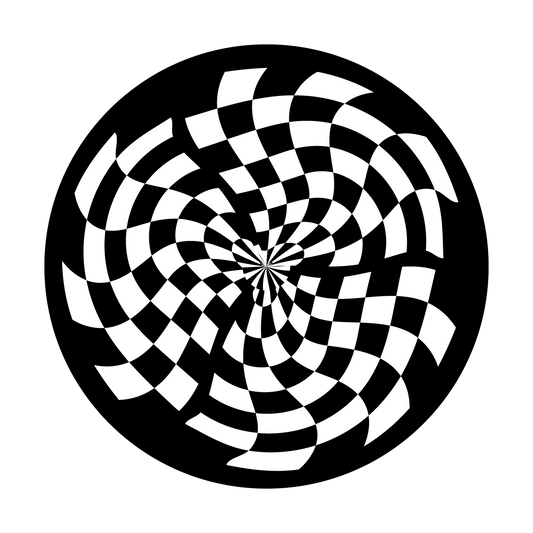 Swirling Checkerboard