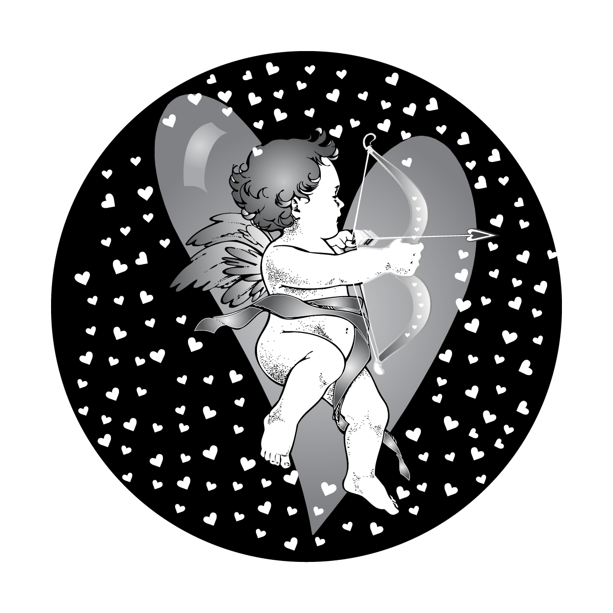 Cupid with Heart