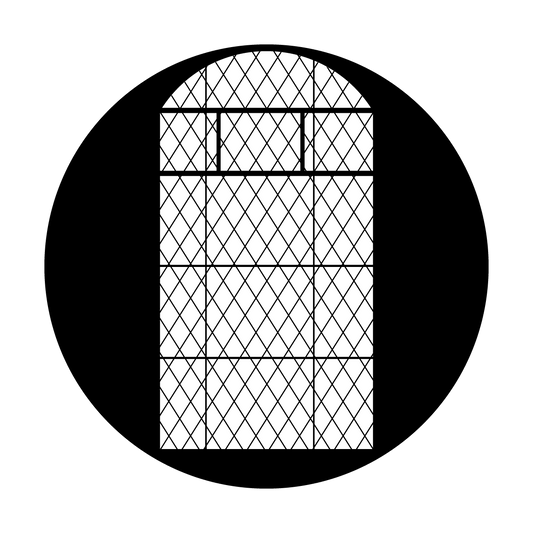 M. Skinner - Arched Lattice Window