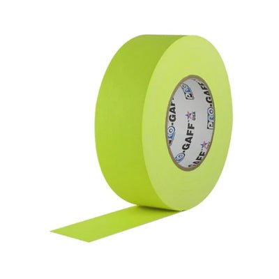Tape - GAFFER 48mmX50m (2 inch) NEON YELLOW